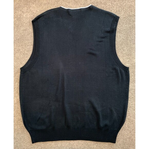 Ralph Lauren Sweater Mens XL Polo Golf V-Neck Vest  Pima Cotton Preppy Pullover - Picture 2 of 6